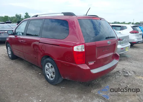 2009 Kia Sedona Lx from USA, damaged, VIN KNDMB233496315990